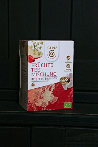 BIO Früchtetee Teebeutel Fair Trade