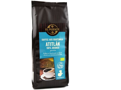 BIO Kaffee Atitlán Guatemala gemahlen Fair Trade