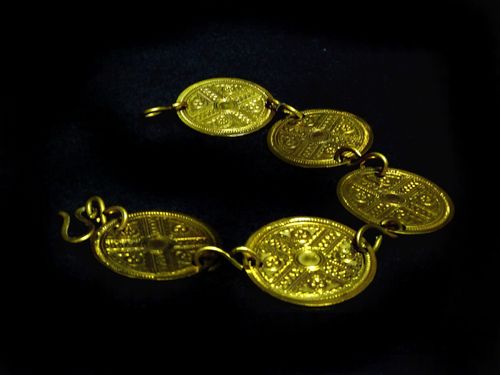 Armband traditionell Ägypten goldfarben FairTrade