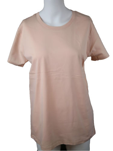 Damen T-Shirt Earth Positive BIO-BW rosa - Fair Trade