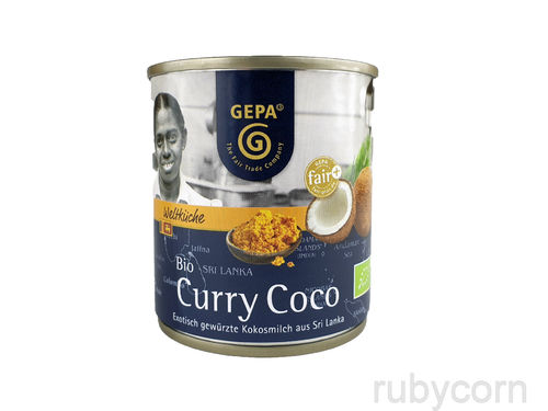 BIO Kokosmilch Curry Coco gewürzt Fair Trade