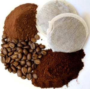 Spezialitäten Kaffee - gemahlen, ganze Bohne Pads - Bio & Fair Trade